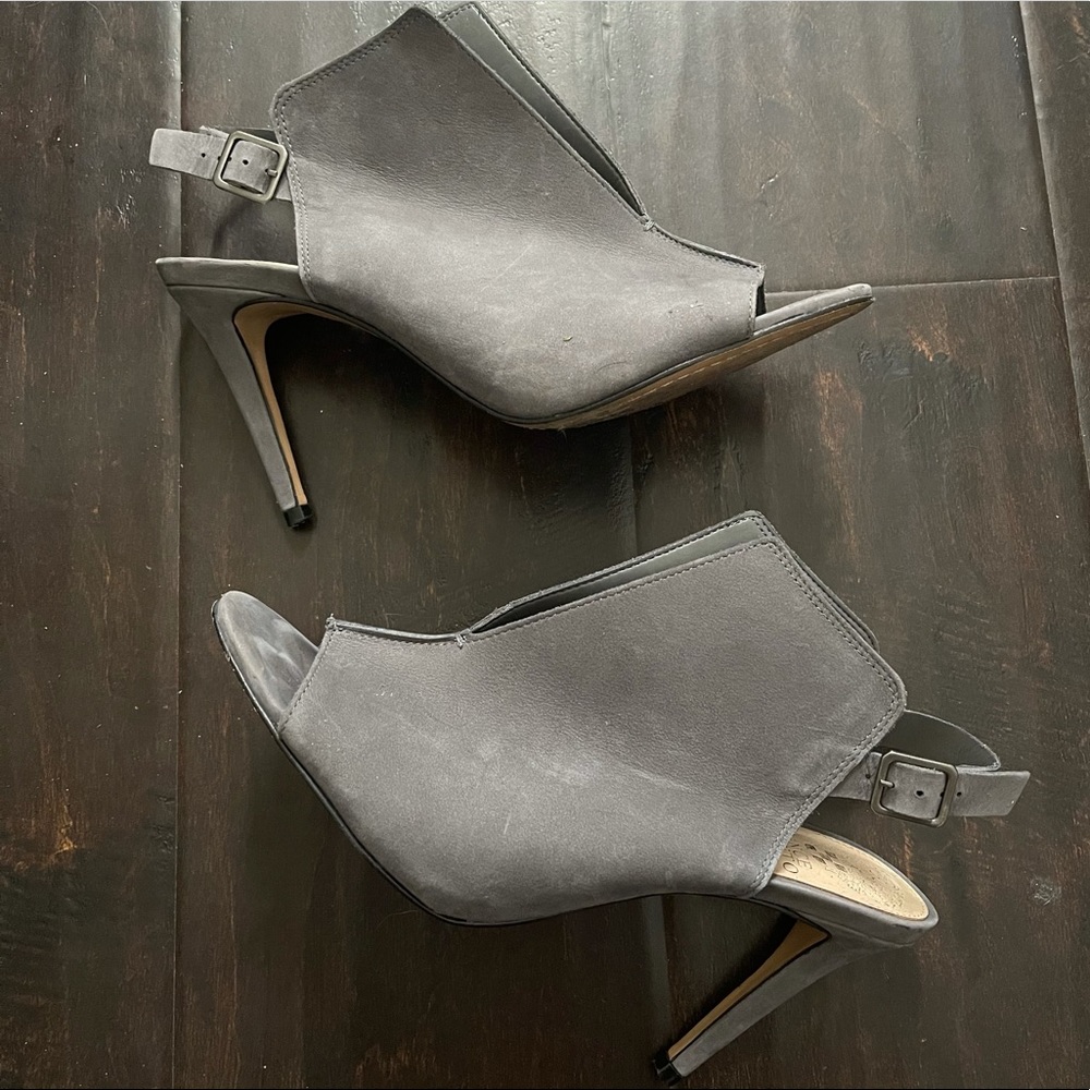 Vince Camuto Gray Catina suede mule pump